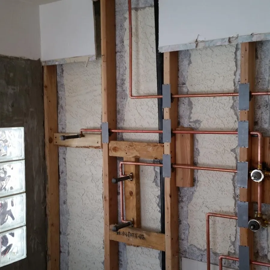 Copper pipe installation for Burst Pipe Repair in Fairview